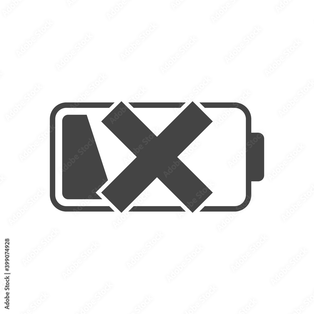 Battery indicator icon on white isolated background. Layers grouped for easy editing illustration. For your design. Battery indicator icon on white isolated background. Layers grouped for easy editing illustration. For your design.