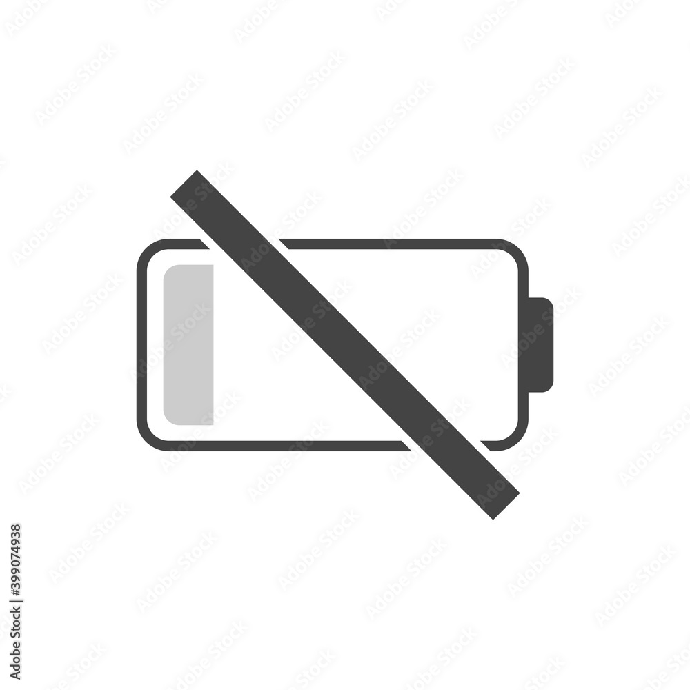 Battery indicator icon on white isolated background. Layers grouped for easy editing illustration. For your design. Battery indicator icon on white isolated background. Layers grouped for easy editing illustration. For your design.