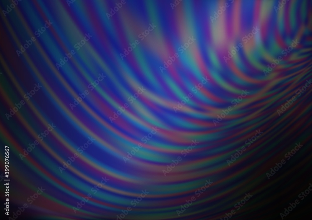 Dark Purple vector glossy abstract background.