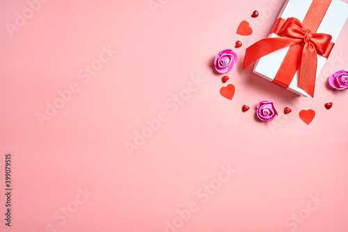 Valentine's Day. Empty space for your text. Elegant illustration. © 6okean