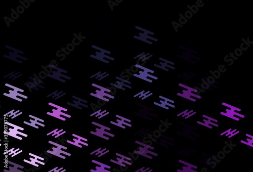 Dark Pink, Blue vector layout with flat lines.
