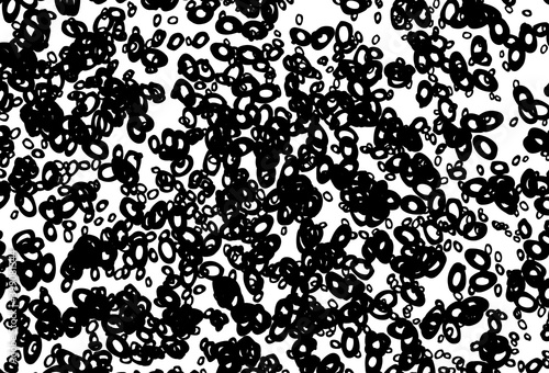 Black and white vector texture with disks.