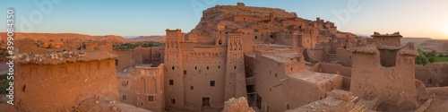 Rooftop view - Ksar of Ait Ben Haddou, an ancient fortified city of Morocco photo