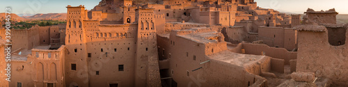 Ksar of Ait Ben Haddou, an ancient fortified city of Morocco photo