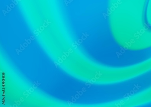 Light BLUE vector blurred and colored template.