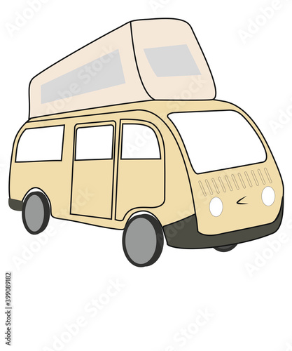 Campingbus, Illustration