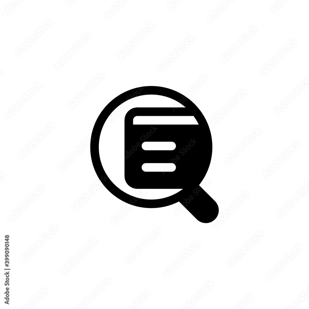 SEO Search Page Glyph Icon, Logo, Vector SEO Search Page Glyph Icon, Logo, Vector