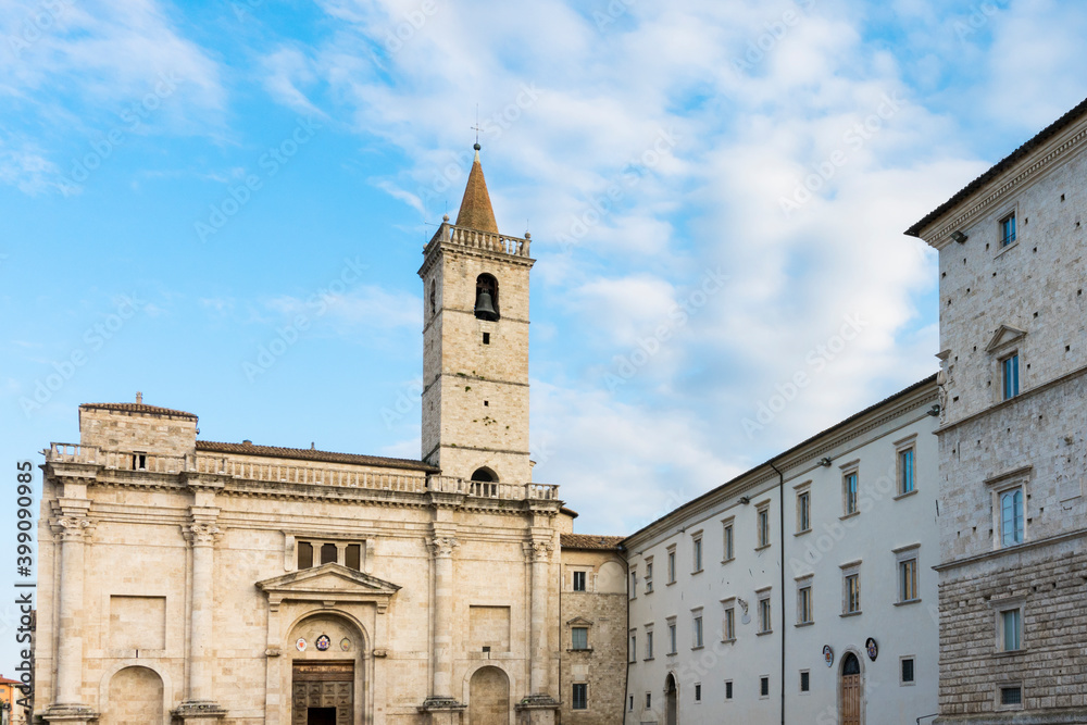 Cathedral Saint Emygdius in Ascoli Piceno, Italy