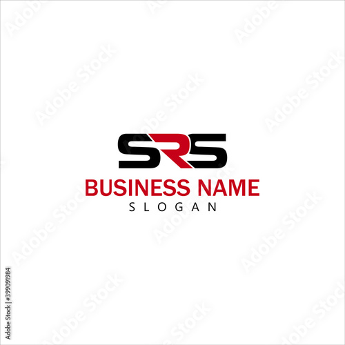 SRS Letter Type Logo, srs Logo Image Vector Stock