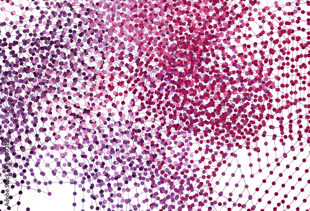 Light Purple, Pink vector template with crystals, circles. Light Purple, Pink vector template with crystals, circles.