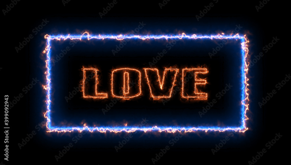 neon sign - text - LOVE neon sign - text - LOVE