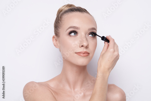 Make-up mascara eyelashes