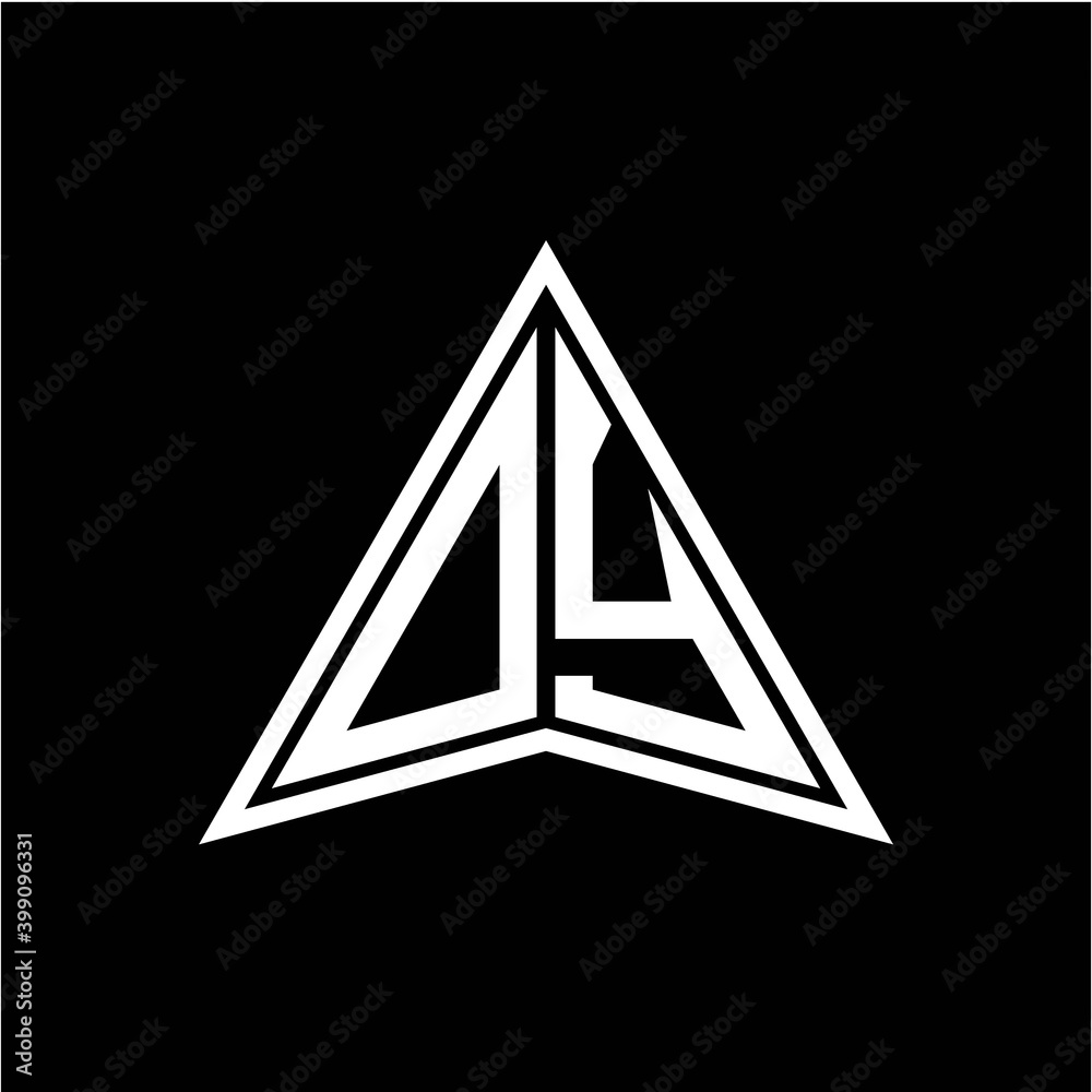 O Y initials in the form of a modern minimalist arrow. perfect for letters, game profiles, computer arrows and more O Y initials in the form of a modern minimalist arrow. perfect for letters, game profiles, computer arrows and more