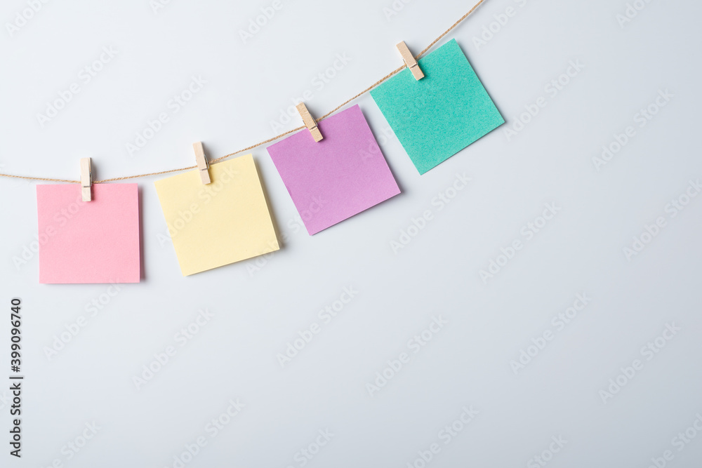 Whiteboard with thread and note papers on it. Copy space Whiteboard with thread and note papers on it. Copy space