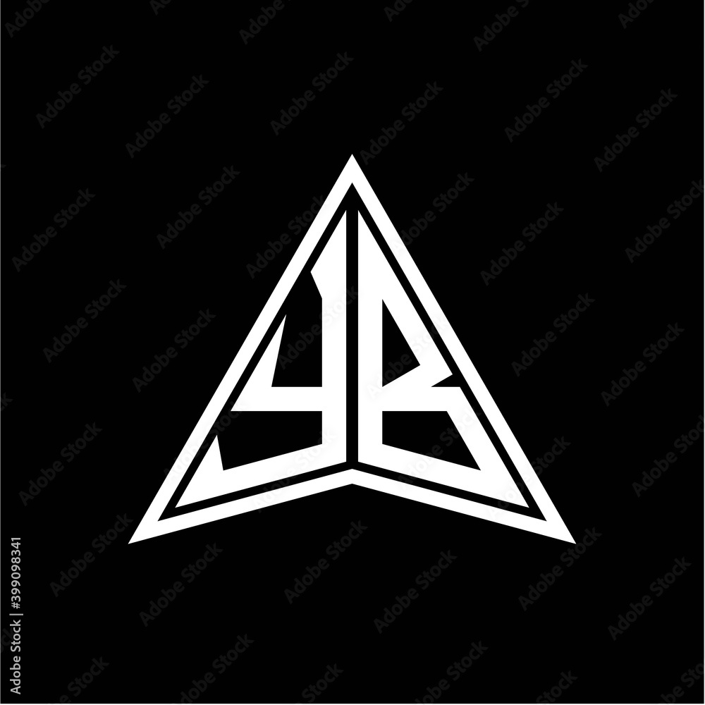 Y B initials in the form of a modern minimalist arrow. perfect for letters, game profiles, computer arrows and more Y B initials in the form of a modern minimalist arrow. perfect for letters, game profiles, computer arrows and more
