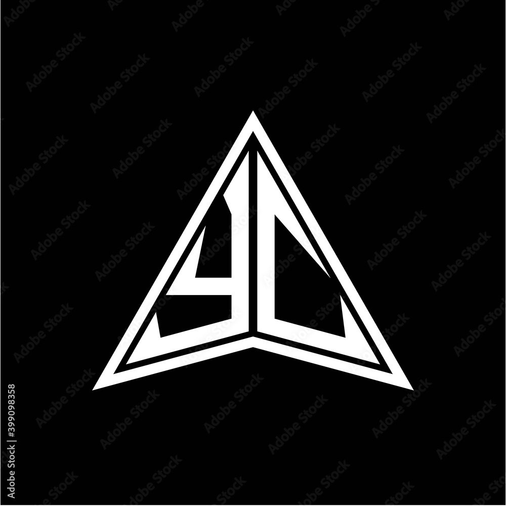 Y C initials in the form of a modern minimalist arrow. perfect for letters, game profiles, computer arrows and more Y C initials in the form of a modern minimalist arrow. perfect for letters, game profiles, computer arrows and more