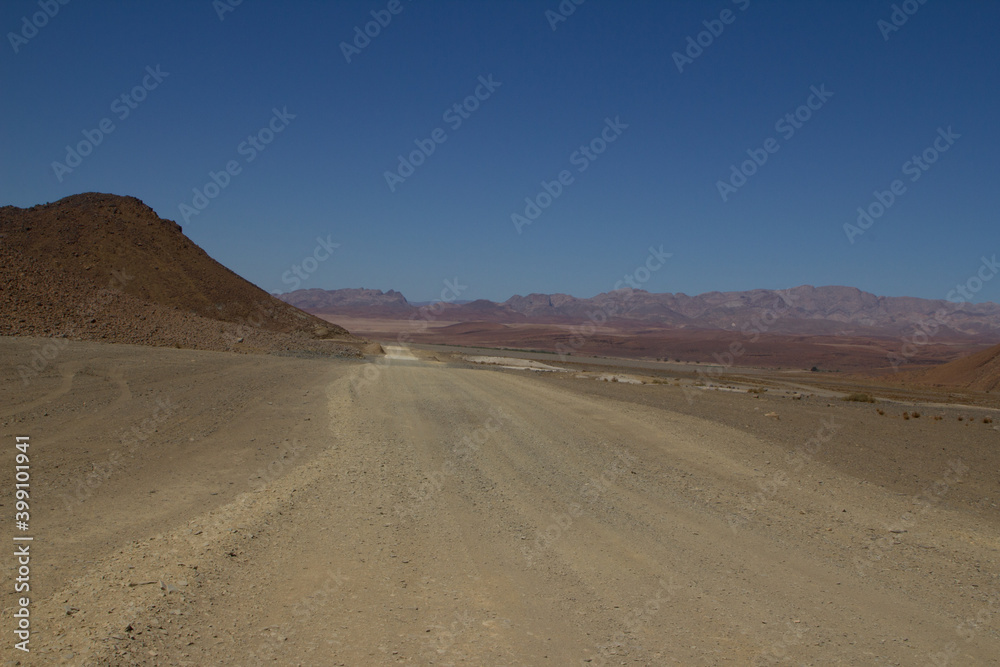 Straße in Namibia