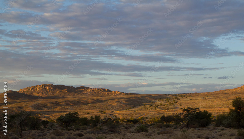 Landschaft auf dem Weg nach Lüderitz
