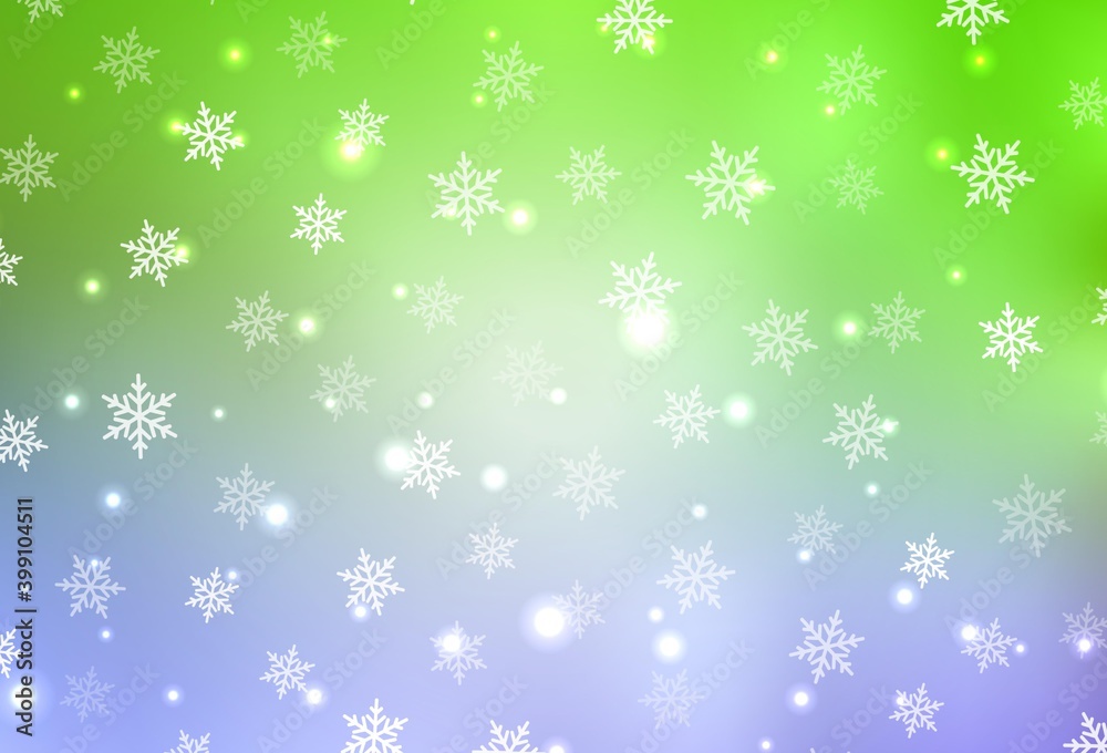 Light Pink, Green vector layout in New Year style. Light Pink, Green vector layout in New Year style.