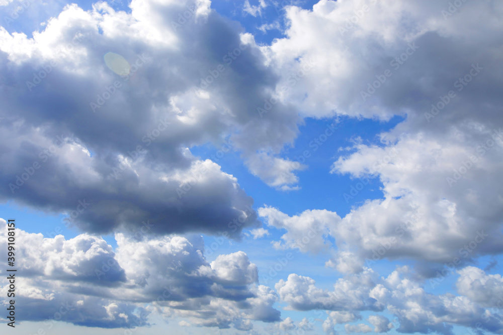 Blue sky background with clouds Blue sky background with clouds
