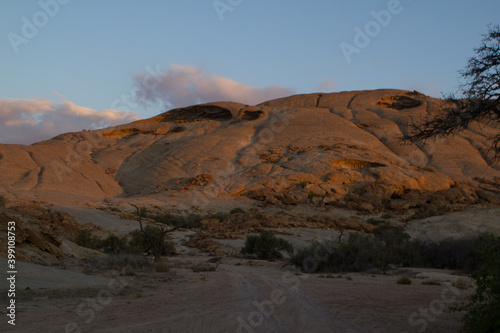 Sonnenuntergang in Namibia