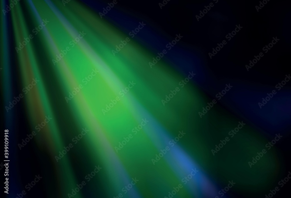 Dark Green vector abstract bright pattern. Dark Green vector abstract bright pattern.