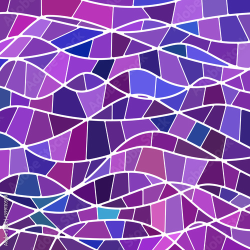 abstract vector stained-glass mosaic background