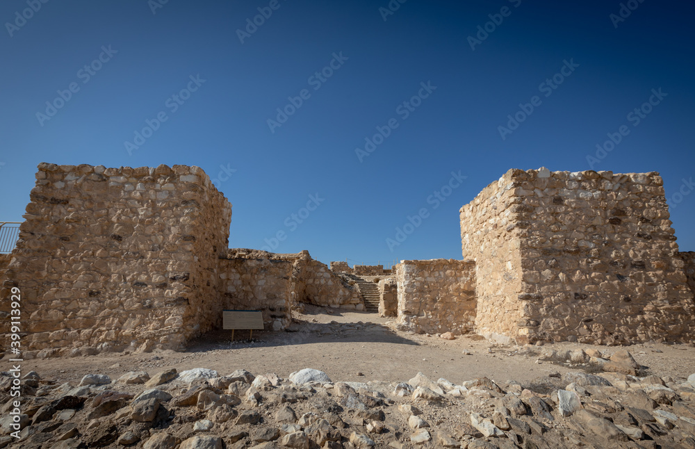 Tel Arad is an archaeological tel, or mound, located west of the Dead Sea