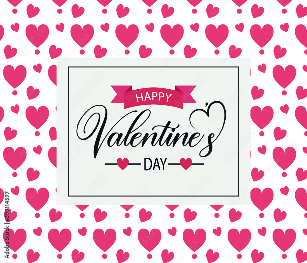 Valentine's Day. Valentine's sale, promotion, discounts, etc. Banner for. Valentine's day background with lettering and hearts.
Valentine's Day. Valentine's sale, promotion, discounts, etc. Banner for. Valentine's day background with lettering and hearts.