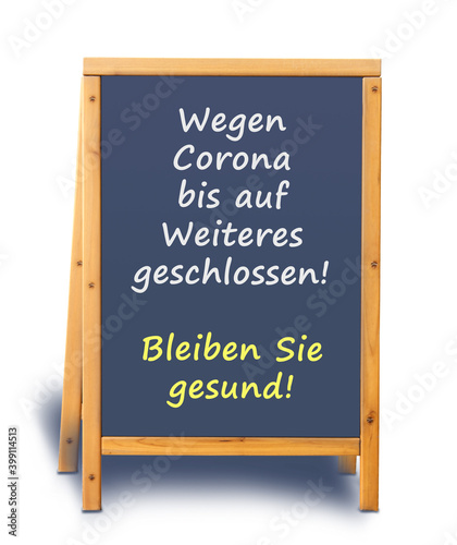 Wegen Corona geschlossen! photo