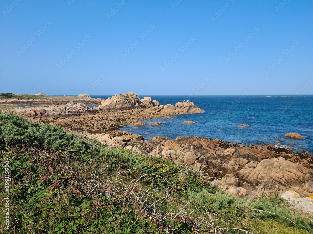 Guernsey Channel Islands, Albecq, Lion’s Rock