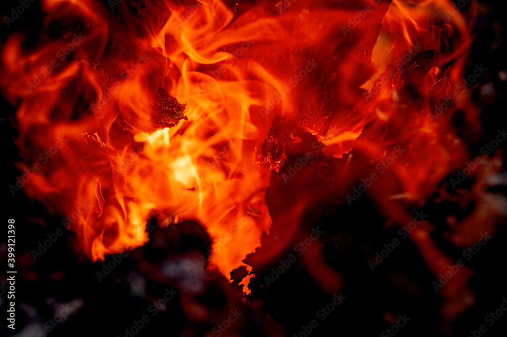 burning stump, sparks texture, fire, flame