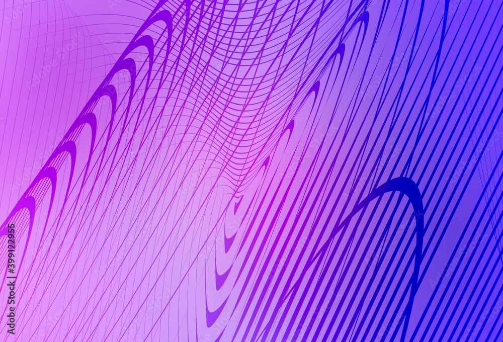 Light Purple vector blurred bright texture.