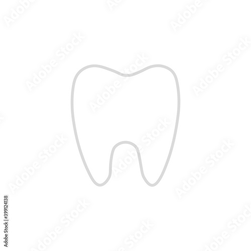  Tooth. Icon Vector
