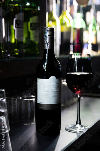 Red wine is a type of wine made from dark-colored grape varieties