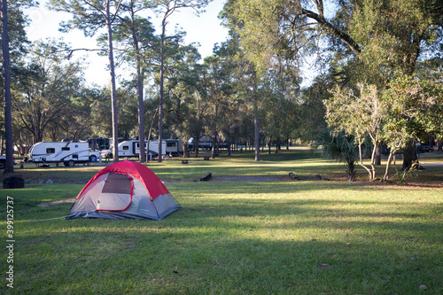 Photo Enjoying the campground at Salt Springs State Park in Florida