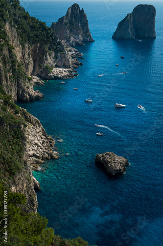 Obraz na płótnie Ahhhmazing Capri Italy w salonie