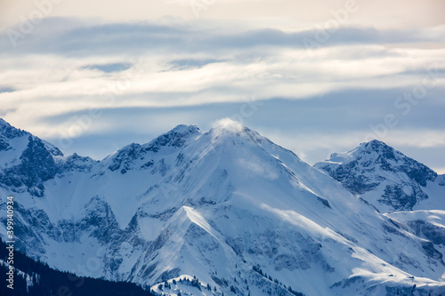 Allgäu - Berge - Panorama - Winter - Oberstdorf photo