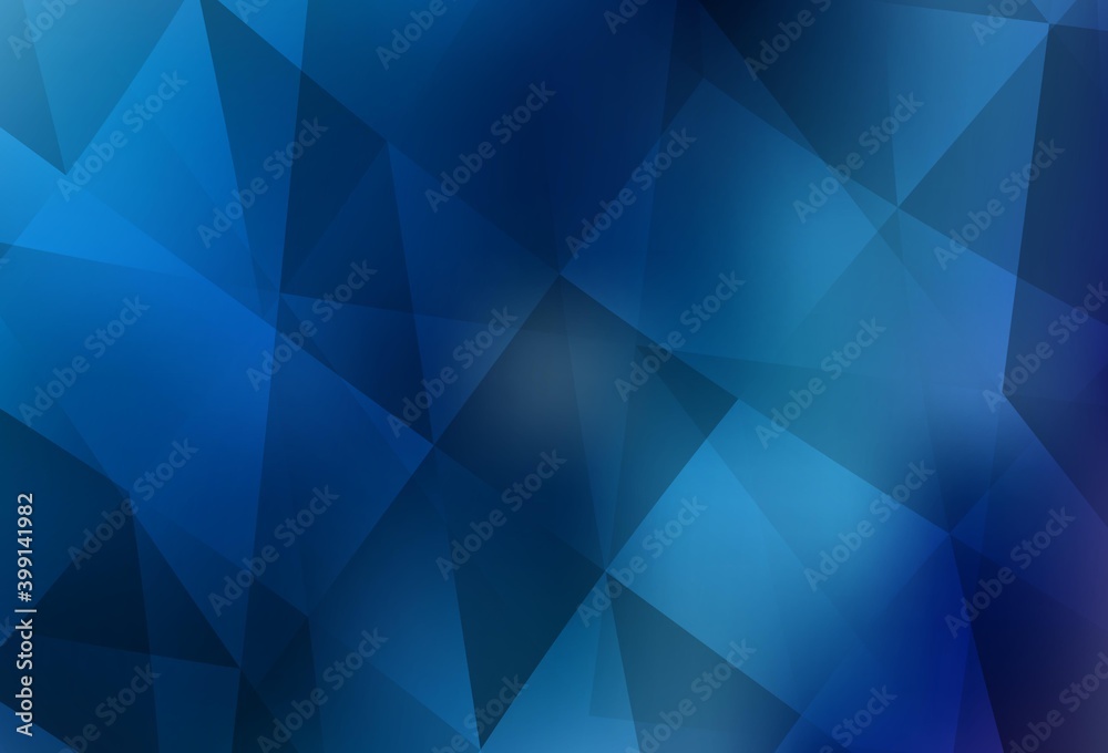 Light BLUE vector polygon abstract background. Light BLUE vector polygon abstract background.