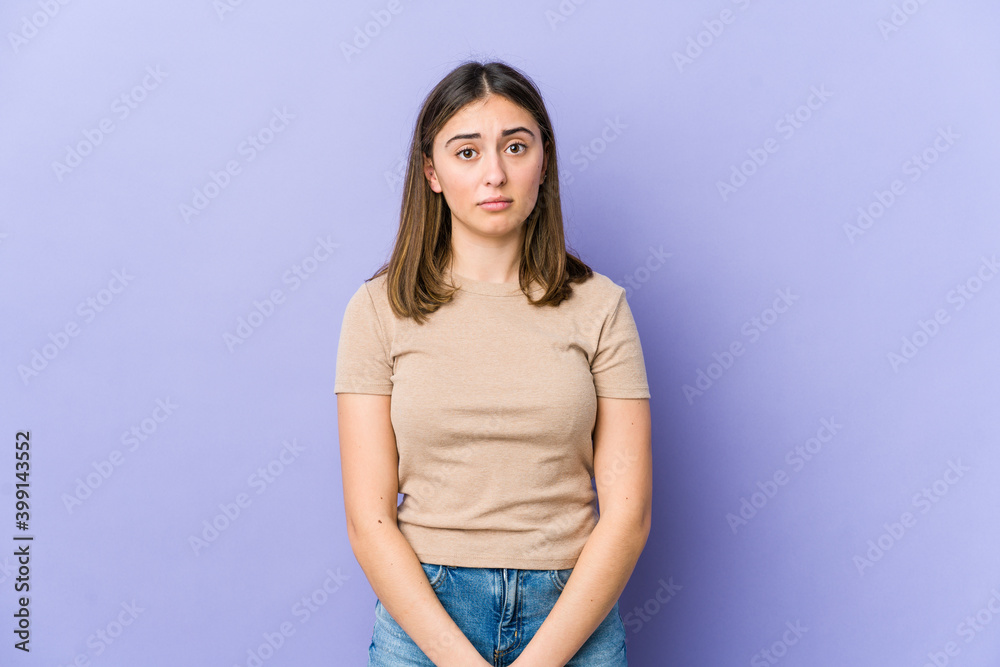 Young caucasian woman sad, serious face, feeling miserable and displeased. Young caucasian woman sad, serious face, feeling miserable and displeased.