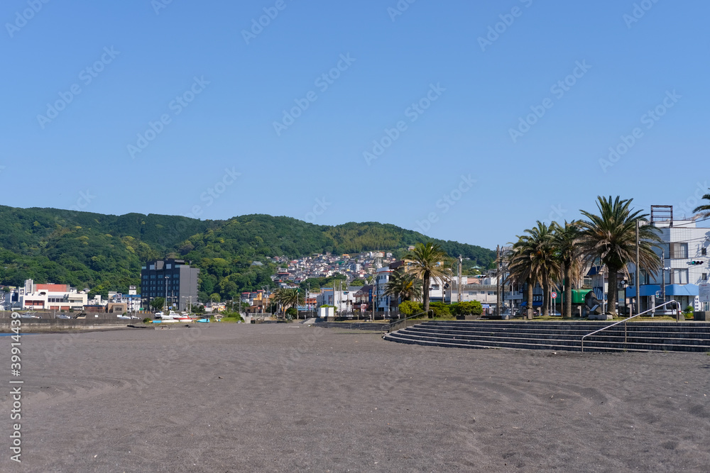 静岡県伊東市のビーチ