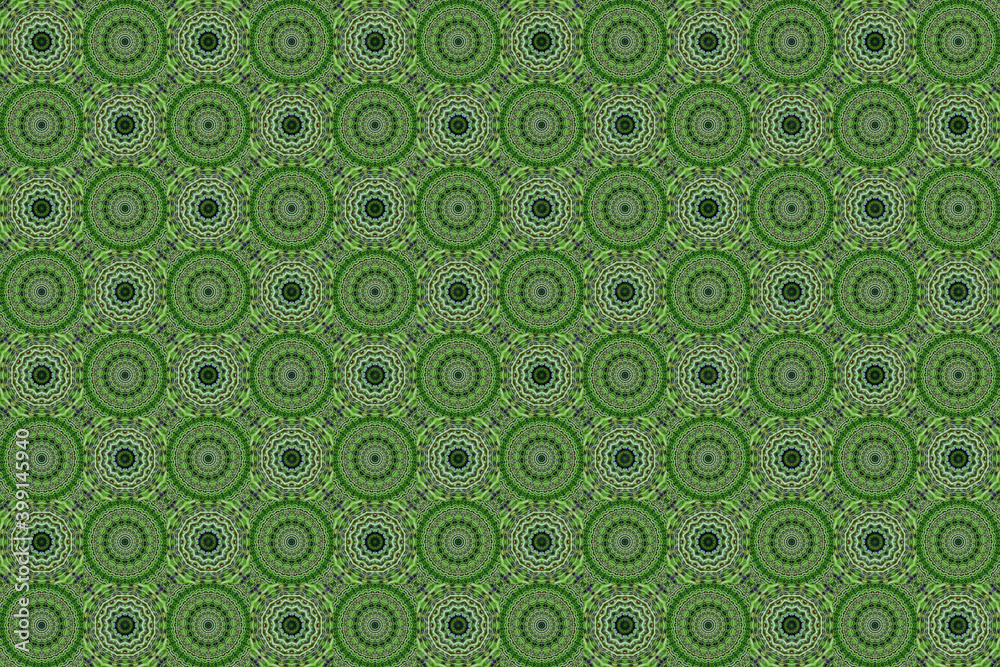 Green abstract kiwi backgroudn with round shape