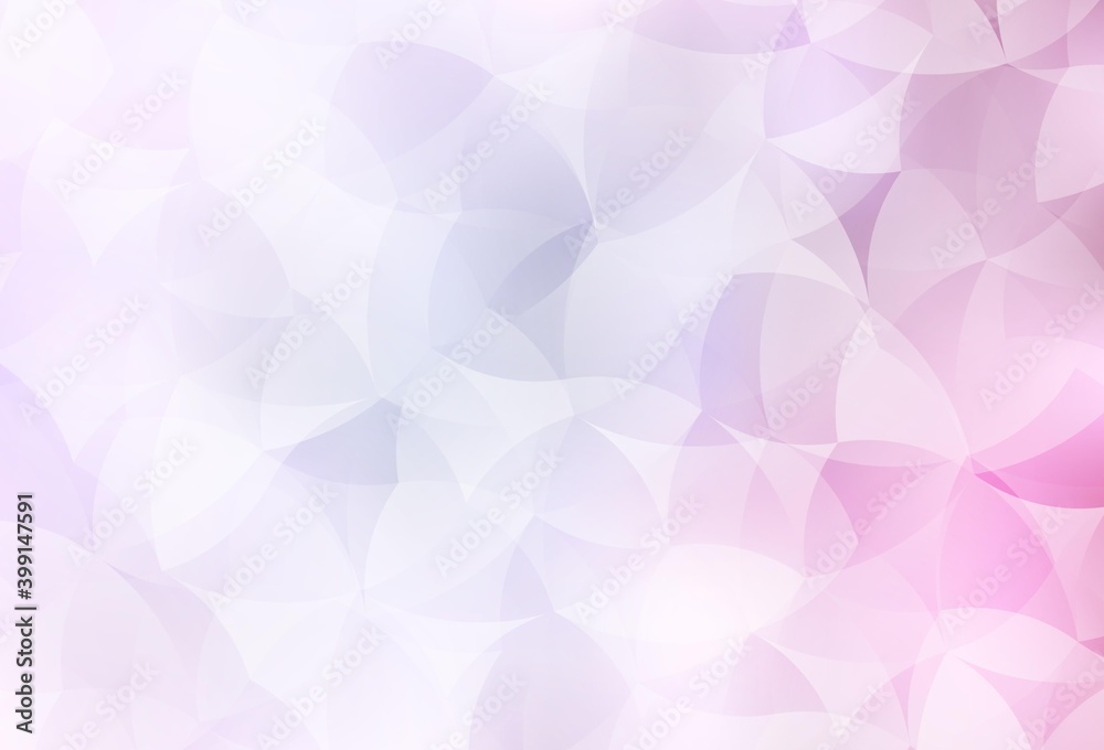 Light Pink vector template with chaotic shapes. Light Pink vector template with chaotic shapes.
