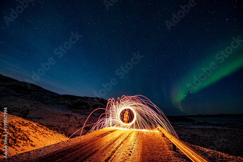 Steelwood, lightplay Greenland.