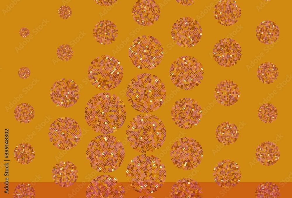 Light Pink, Yellow vector background with spots. Light Pink, Yellow vector background with spots.