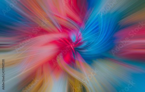 Colorful color spiral or swirl, abstract colorful background.