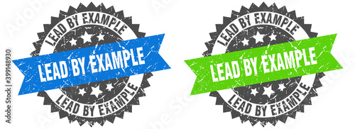 lead by example band sign. lead by example grunge stamp set