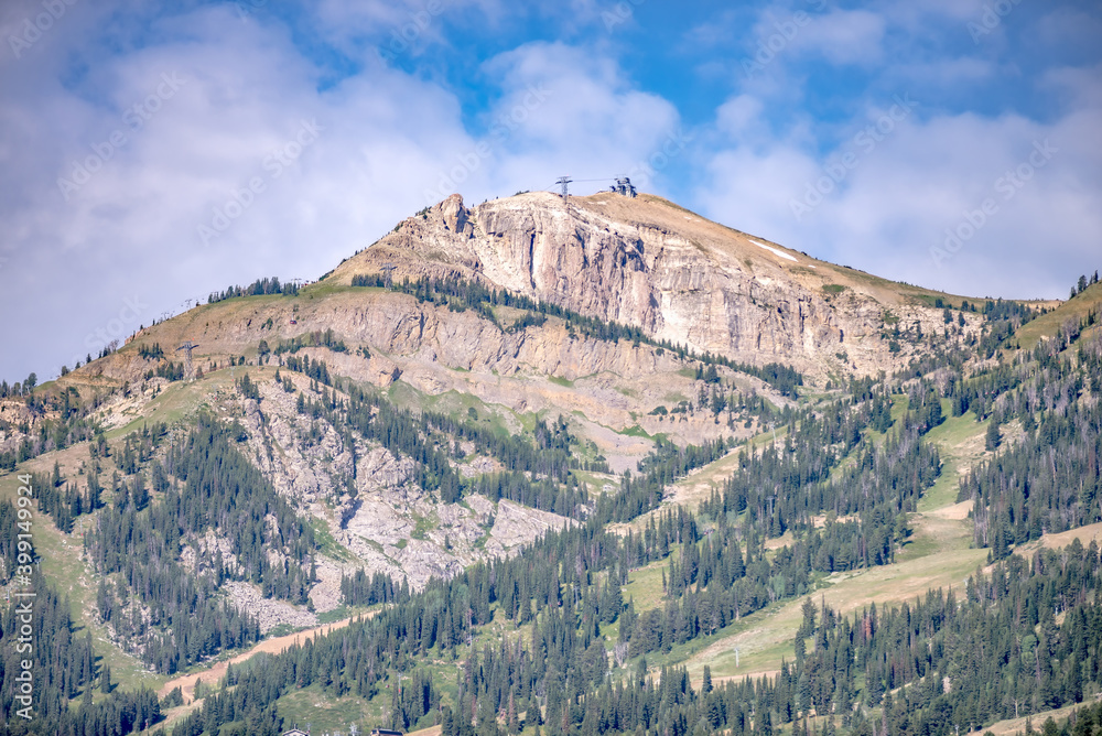 Φωτογραφία welcome to big sky montana village in montana USA in summer