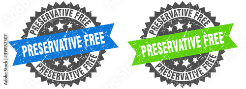 preservative free band sign. preservative free grunge stamp set