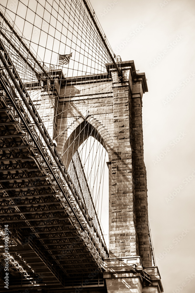 Fototapeta premium lower manhattan new york city panorama